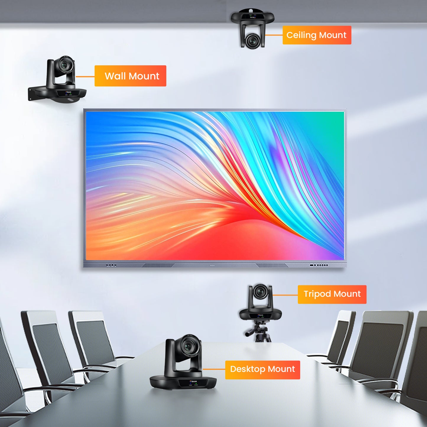 12X 4K UHD HDMI USB3.0 Streaming PTZ Camera